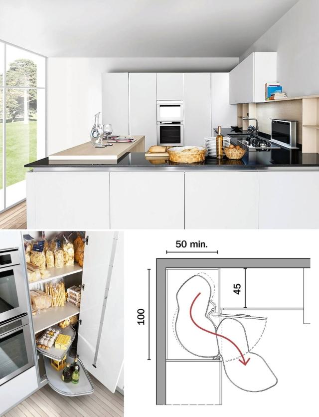 cucina anta fenix bianco Top Lops Nini con colonne con vassoi estraibili sagomati cucina anta fenix bianco Top Lops Nini con colonne con vassoi estraibili sagomati