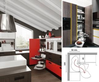cucina charm 37 di febal casa olmo prado dark con colonne angolari vassoi sagomati estraibili cucina charm 37 di febal casa olmo prado dark con colonne angolari vassoi sagomati estraibili