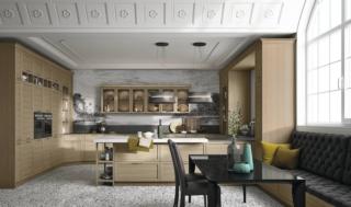 cucina legno rovere massello doimocucine vogue a golfo penisola cucina legno rovere massello doimocucine vogue a golfo penisola