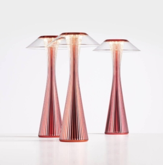 lampada senza fili Space limited edition di Kartell lampada senza fili Space limited edition di Kartell