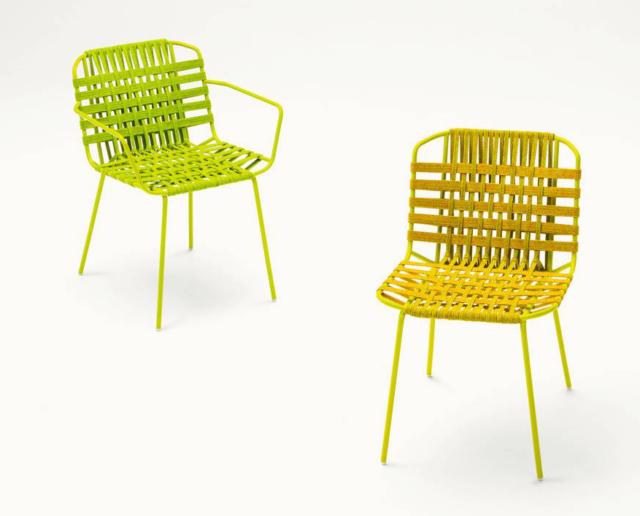 sedie Telar (design Lina Obregón) di Paola Lenti sedie Telar (design Lina Obregón) di Paola Lenti