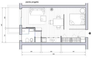 pianta progetto monolocale con letto dietro pannelli pianta progetto monolocale con letto dietro pannelli