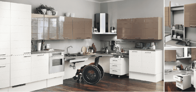 cucina disabili Utility System di Scavolini cucina disabili Utility System di Scavolini