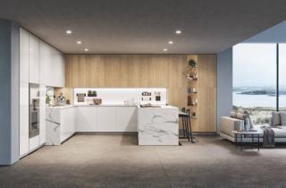 cucina-moderna-ante-lisce-Aspen-Doimo-Cucine-xgloss-bianco-a-golfo cucina-moderna-ante-lisce-Aspen-Doimo-Cucine-xgloss-bianco-a-golfo