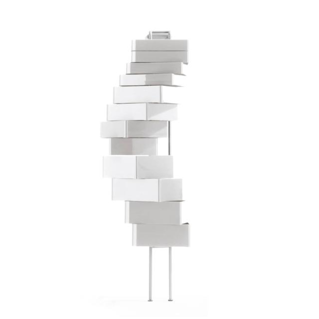mobile alto e stretto cassettiera Spinny di B-Line cassetti rotanti abs bianco mobile alto e stretto cassettiera Spinny di B-Line cassetti rotanti abs bianco