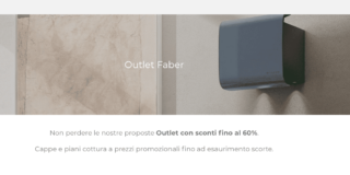 L’outlet di Faber, la nuova vetrina virtuale con occasioni vantaggiose