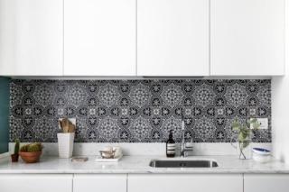 Cucina bianca senza maniglie Cucina bianca senza maniglie