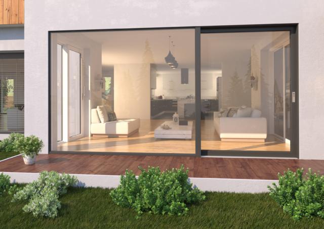 Alzante scorrevole Vekamotion 82 di Veka Alzante scorrevole Vekamotion 82 di Veka