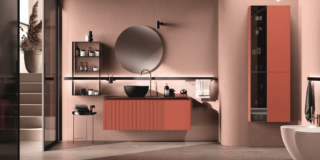 bagno colorato collezione Lido di Scavolini
