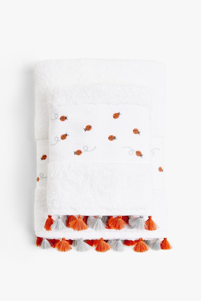 biancheria bagno asciugamano cocinelle di Zara Home biancheria bagno asciugamano cocinelle di Zara Home