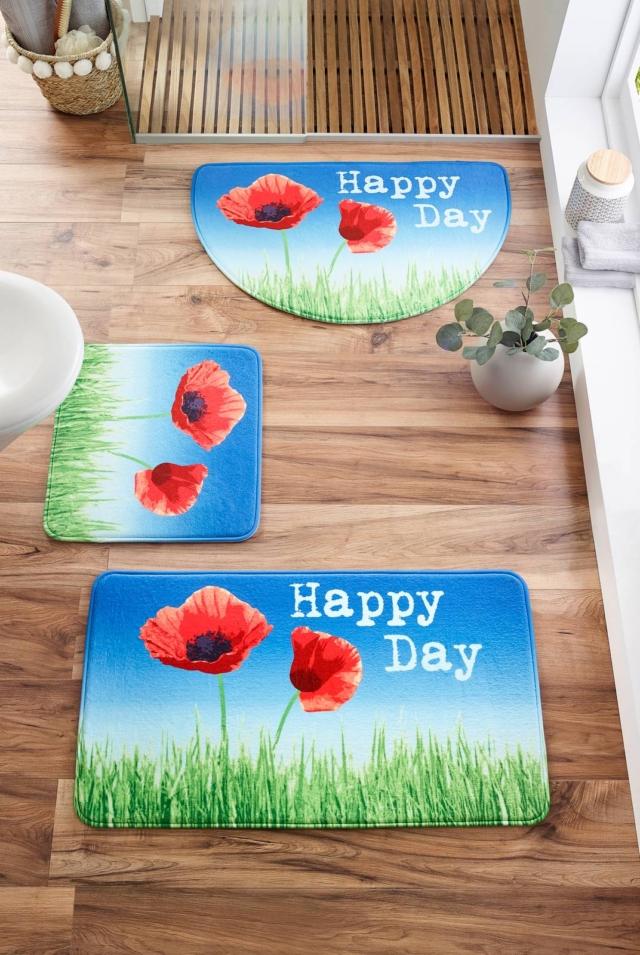 biancheria bagno tappeto Happy Day di Bonprix biancheria bagno tappeto Happy Day di Bonprix