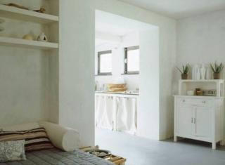 Cucina orizzontale aperta sulla sala