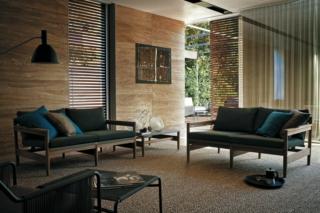 divano due posti road 142 roda struttura legno teak divano due posti road 142 roda struttura legno teak