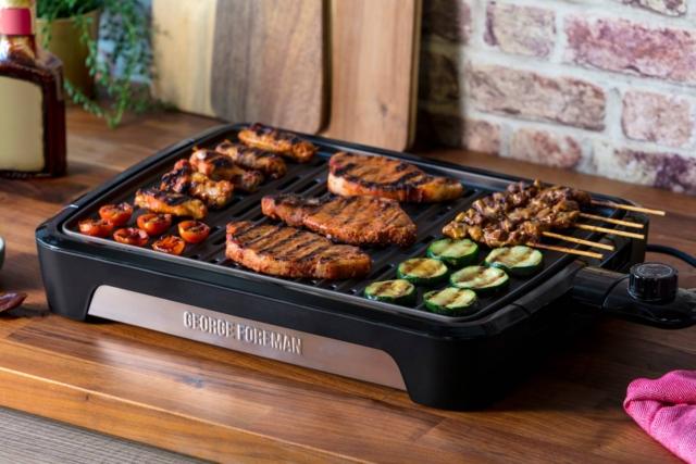 griglia elettrica Smokeless grill di george foreman griglia elettrica Smokeless grill di george foreman
