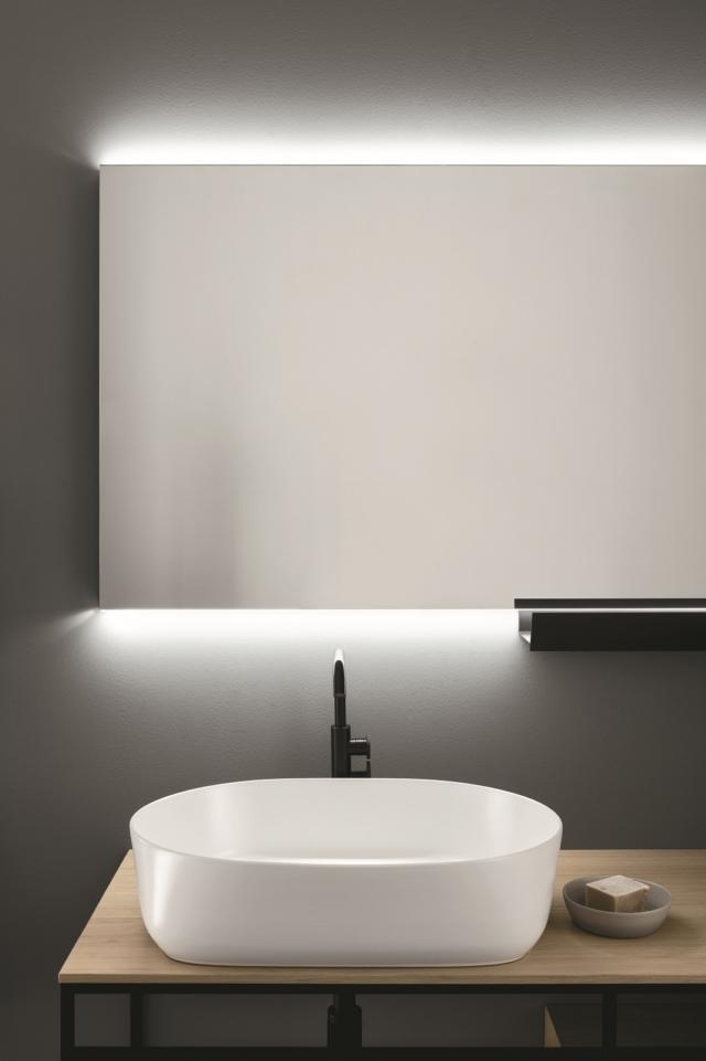 lavabo da appoggio Panier di Arbi Arredobagno in ceramica bianca lucida e spessore tra 4,7 e 5 mm lavabo da appoggio Panier di Arbi Arredobagno in ceramica bianca lucida e spessore tra 4,7 e 5 mm