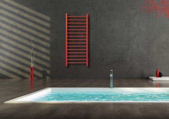 radiatore leon tonon forty acciaio inox color corallo radiatore leon tonon forty acciaio inox color corallo