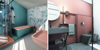 Rinnovare il bagno senza demolizioni: due progetti di relooking