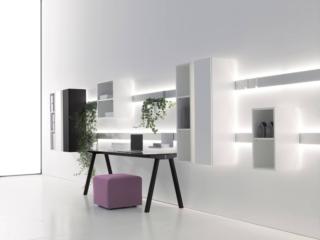 scrivania DV911 noto dvo base cavalletto legno laccato antracite piano vetro trasparente scrivania DV911 noto dvo base cavalletto legno laccato antracite piano vetro trasparente