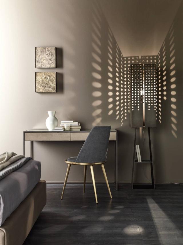 scrivania-narciso-cantori-struttura-ferro-pieno-piano-specchio-fume-bronzo scrivania-narciso-cantori-struttura-ferro-pieno-piano-specchio-fume-bronzo