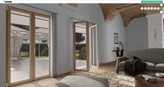 vista serramento con configuratore finestre REH.VIEW di Rehau vista serramento con configuratore finestre REH.VIEW di Rehau