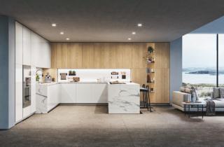 cucina bianca domino doimo cucine con ante xgloss bianco e syncroface rovere dogato cucina bianca domino doimo cucine con ante xgloss bianco e syncroface rovere dogato
