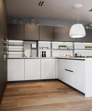 cucina bianca step collezione pratica la casa moderna ansolare penisola ante pet seta nobilitato resina top laminato cucina bianca step collezione pratica la casa moderna ansolare penisola ante pet seta nobilitato resina top laminato