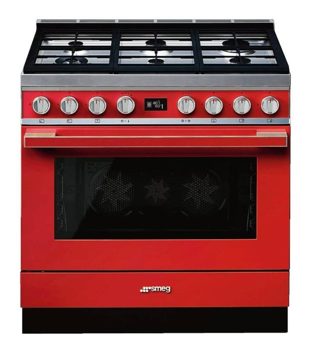 cucina freestanding cpf9gmr smeg rosso vivace cucina freestanding cpf9gmr smeg rosso vivace