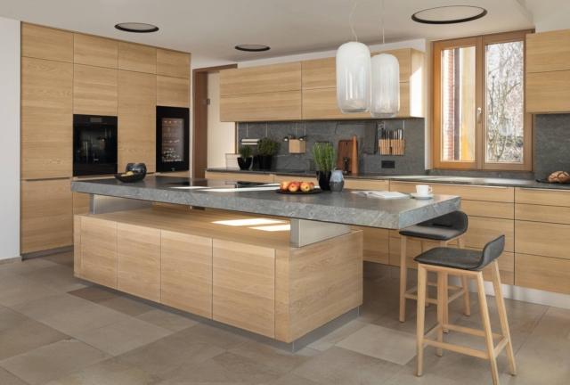 cucina isola k7 team7 ante legno rovere bianco cucina isola k7 team7 ante legno rovere bianco