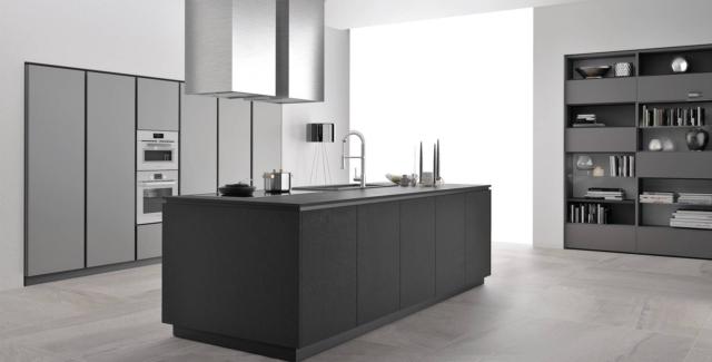 cucina isola tag collezione step la casa moderna ante laminato finitura resina antracite cucina isola tag collezione step la casa moderna ante laminato finitura resina antracite