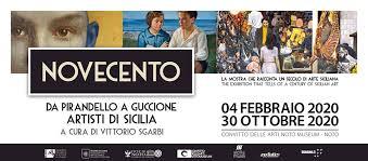 Novecento – Artisti di Sicilia. Da Pirandello a Guccione Novecento – Artisti di Sicilia. Da Pirandello a Guccione