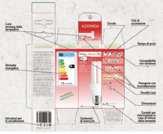 lampadina non direzionale