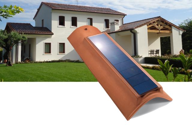 Tegole Cotto Possagno copertura fotovoltaica e coppo Tegole Cotto Possagno copertura fotovoltaica e coppo
