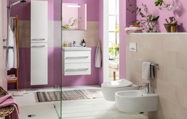 vaso bidet sospesi Avento di Villeroy Boch in ceramica bianca vaso bidet sospesi Avento di Villeroy Boch in ceramica bianca