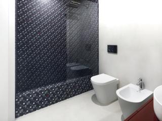 3. Mosaico senza limiti.
Piastrelle o tessuto? Con tesserine dall'impatto morbido
e avvolgente,
la doccia è anche decorativa. 3. Mosaico senza limiti.
Piastrelle o tessuto? Con tesserine dall'impatto morbido
e avvolgente,
la doccia è anche decorativa.