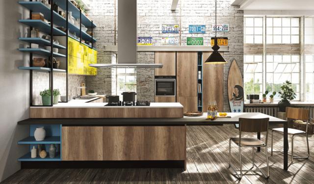 cucina penisola mia aran cucine melaminico rovere graffiato vani a giorno piano snack laminato porfido nero top quarzo composito silestone cucina penisola mia aran cucine melaminico rovere graffiato vani a giorno piano snack laminato porfido nero top quarzo composito silestone