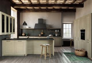 cucina tradizionale penisola cottage fratelli mirandola abete massello spazzolato anta telaio cucina tradizionale penisola cottage fratelli mirandola abete massello spazzolato anta telaio