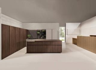 cucina aperta living giza maistri ante legno olmo cucina aperta living giza maistri ante legno olmo