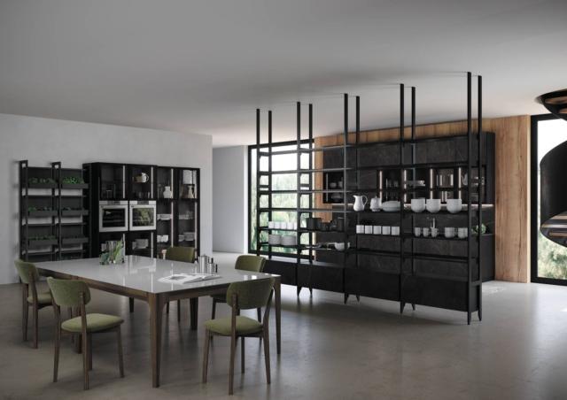 cucina aperta living kaleidos febal casa ante gres cucina aperta living kaleidos febal casa ante gres