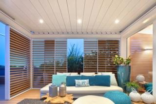 R640 Pergospace, vista dall'interno