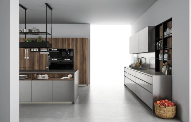 cucina aspen doimo cucine noce scalfito fenix nta acciaio cucina aspen doimo cucine noce scalfito fenix nta acciaio
