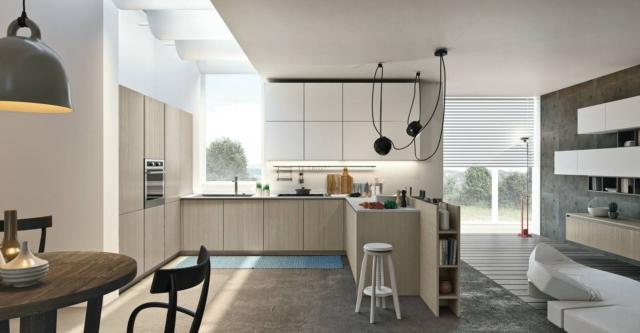 cucina con penisola new step fratelli mirandola abete spazzolato cucina con penisola new step fratelli mirandola abete spazzolato