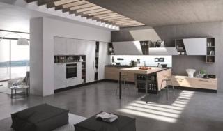 cucina low cost mia aran cucine aperta living bancone snack ante lpl cucina low cost mia aran cucine aperta living bancone snack ante lpl