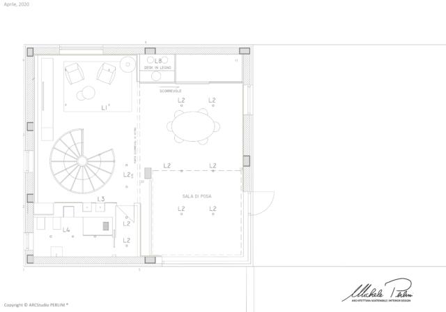 pianta piano primo Space House pianta piano primo Space House