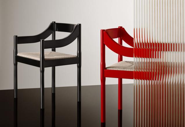 sedia Carimate di Vico Magistretti edizione speciale Fritz Hansen sedia Carimate di Vico Magistretti edizione speciale Fritz Hansen