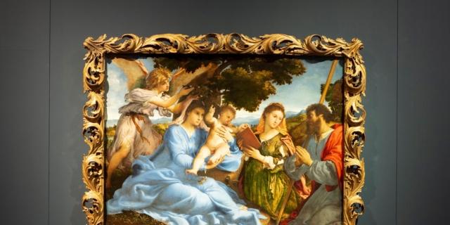 Un capolavoro per Venezia. Lorenzo Lotto, Sacra Conversazione con i santi Caterina e Tommaso, 1526/28 Un capolavoro per Venezia. Lorenzo Lotto, Sacra Conversazione con i santi Caterina e Tommaso, 1526/28