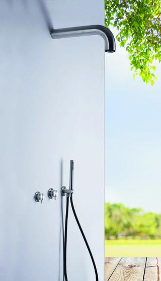 docce esterno novo inox guglielmi docce esterno novo inox guglielmi