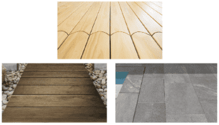 docce esterno pavimentazione - In alto, Pavimentazione Biscuit Outdoor by Patricia Urquiola per Listone Giordano (www.listonegiordano.com). Sotto, a sinistra, Doghe in gres porcellanato Treverkdear20 brown rettificato di Marazzi (www.marazzi.it). A destra, Pavimento effetto quarzite Serie Oppdal, colore Grus, di Terratinta (www.terratintagroup.com). docce esterno pavimentazione - In alto, Pavimentazione Biscuit Outdoor by Patricia Urquiola per Listone Giordano (www.listonegiordano.com). Sotto, a sinistra, Doghe in gres porcellanato Treverkdear20 brown rettificato di Marazzi (www.marazzi.it). A destra, Pavimento effetto quarzite Serie Oppdal, colore Grus, di Terratinta (www.terratintagroup.com).