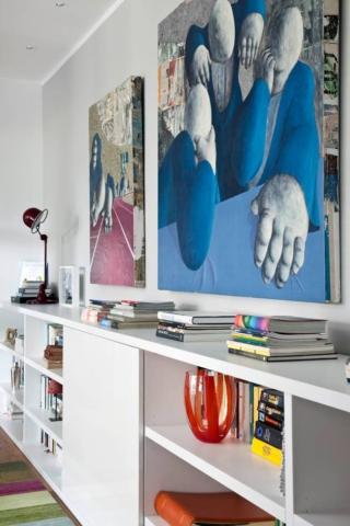 Libreria a metà altezza Libreria a metà altezza