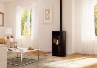 Stufa a pellet Rondine di Royal classe A+ 4 stelle Stufa a pellet Rondine di Royal classe A+ 4 stelle