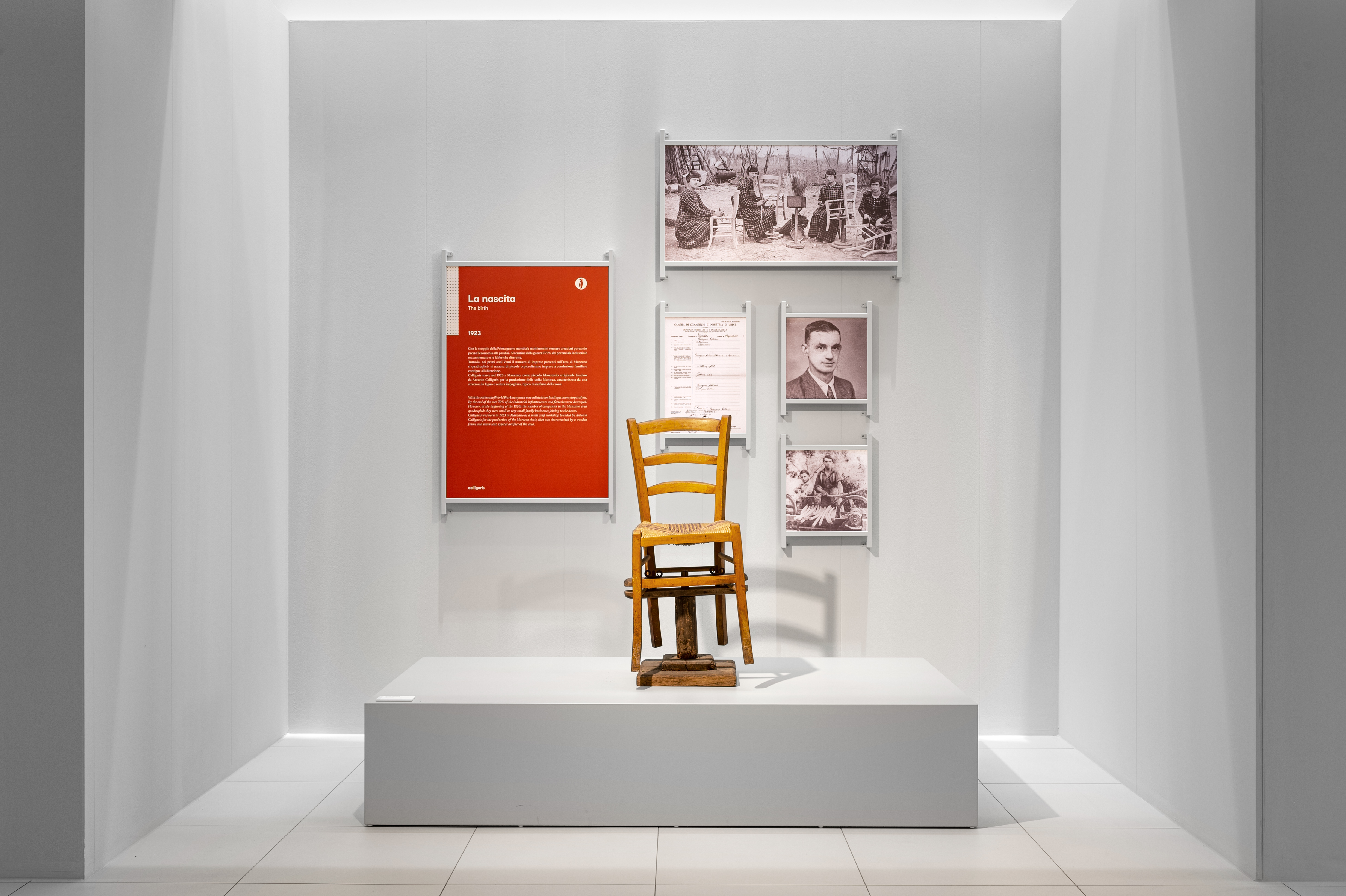 Calligaris Museo stanza Nascita Calligaris Museo stanza Nascita